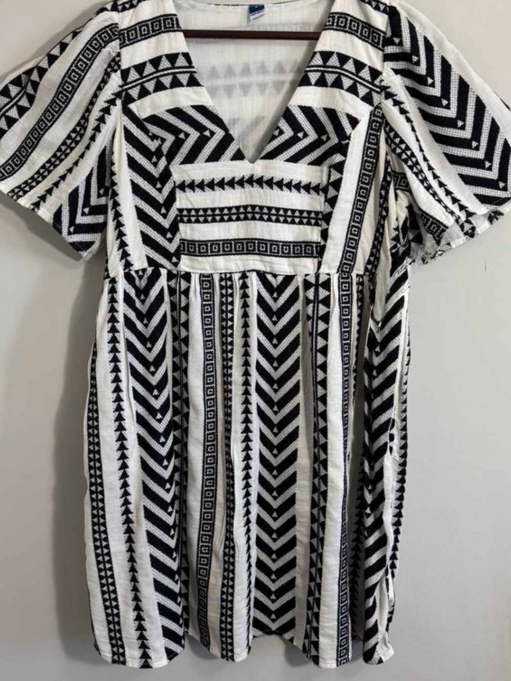 Old Navy Geometric Swing Dress